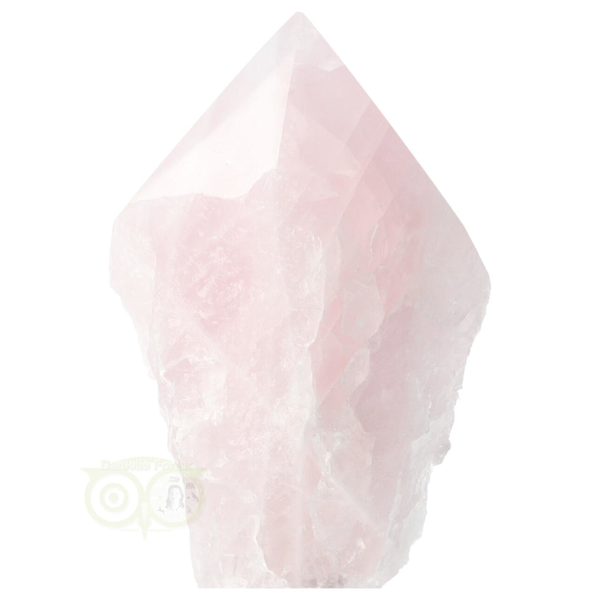 Rose Quartz Point on Stand No. 14