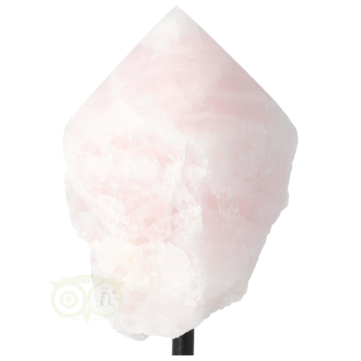 Rose Quartz Point on Stand No. 8