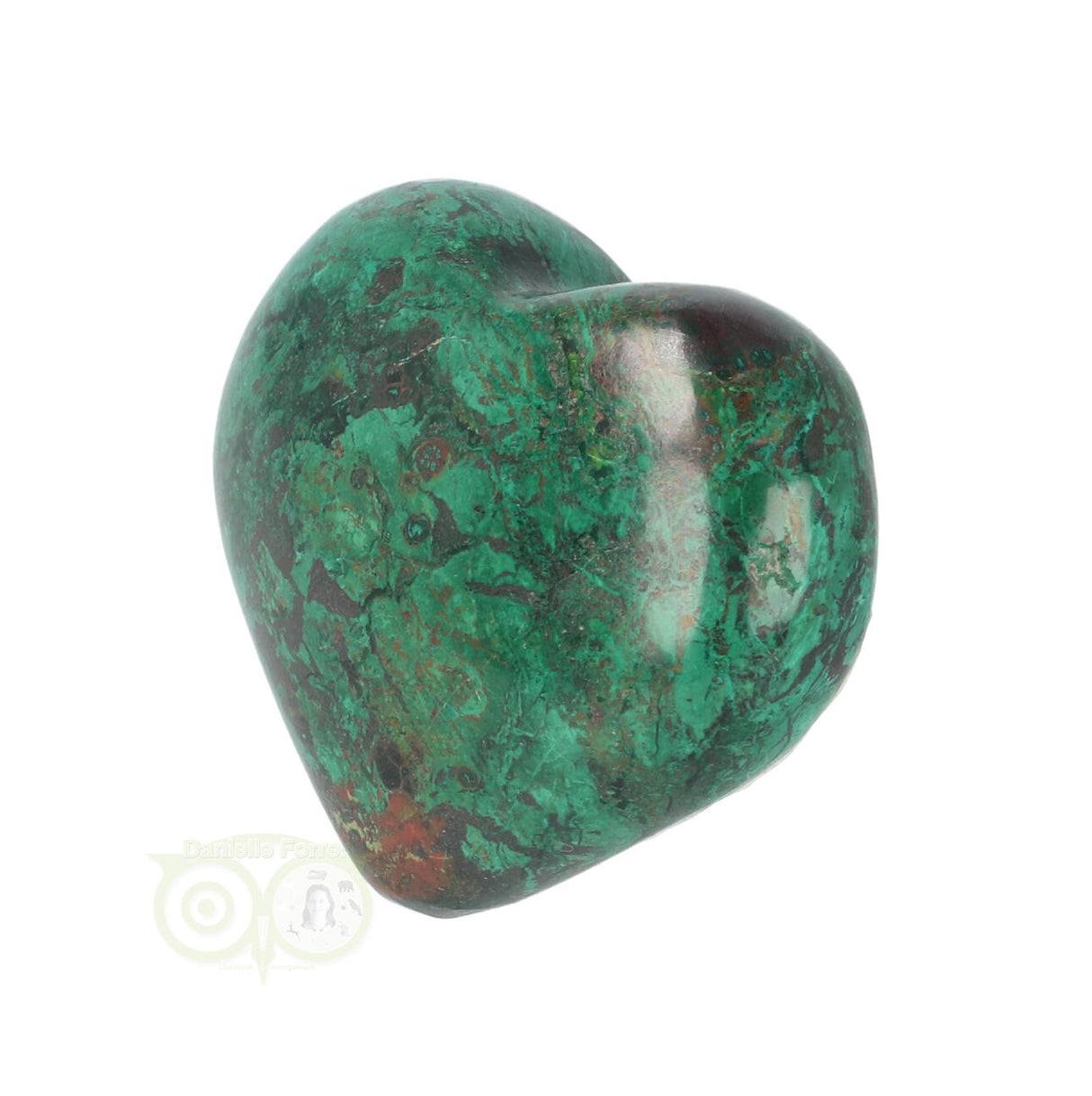 Chrysocolla Heart No. 14