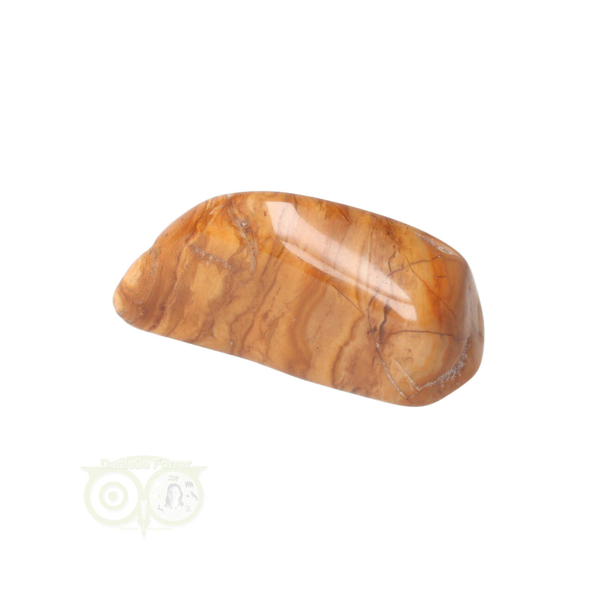 Gele Jaspis trommelsteen nr. 22 - 22 gram | Edelsteen