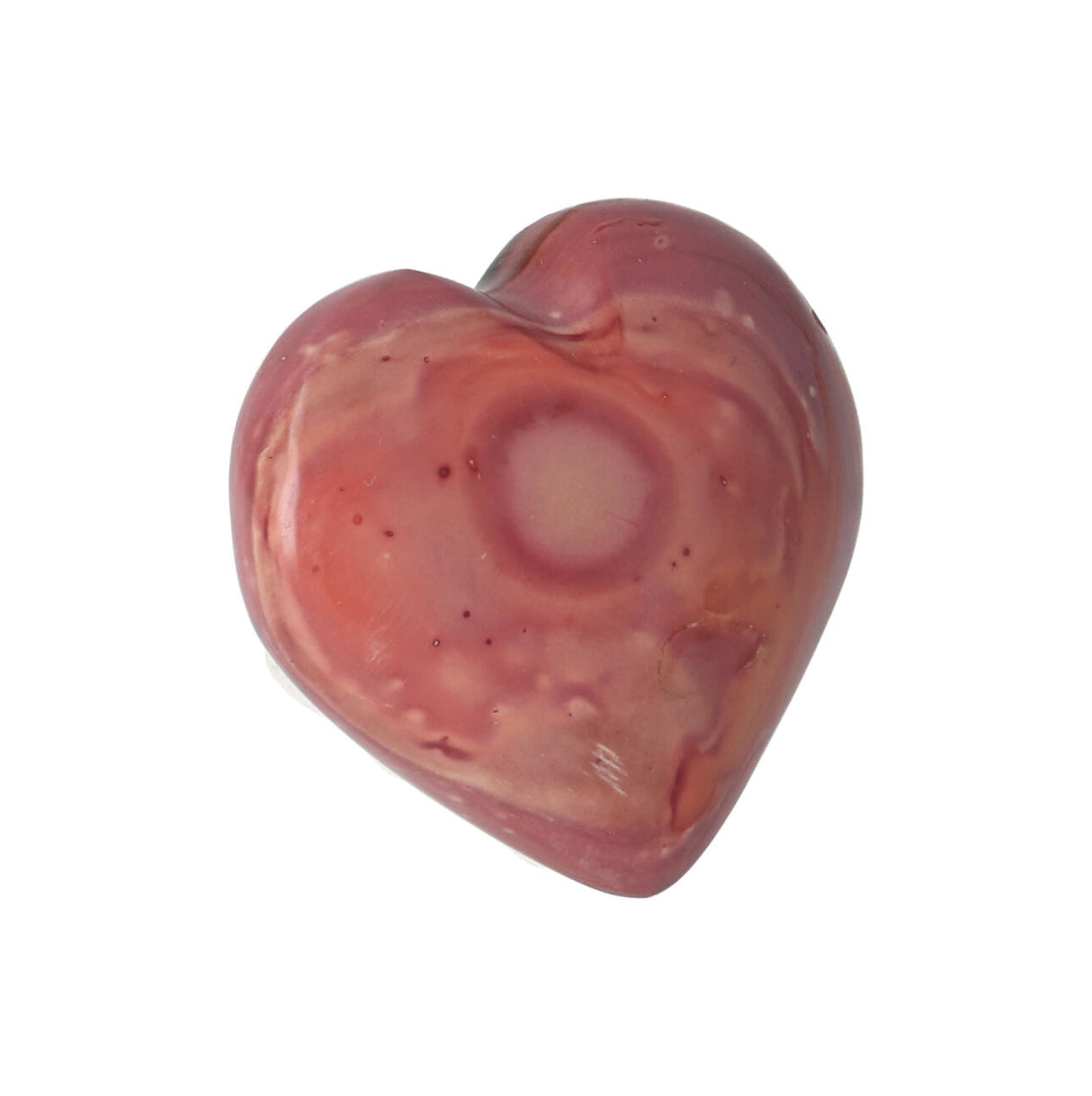 Polychrome Jasper heart ± 3 cm No. 18