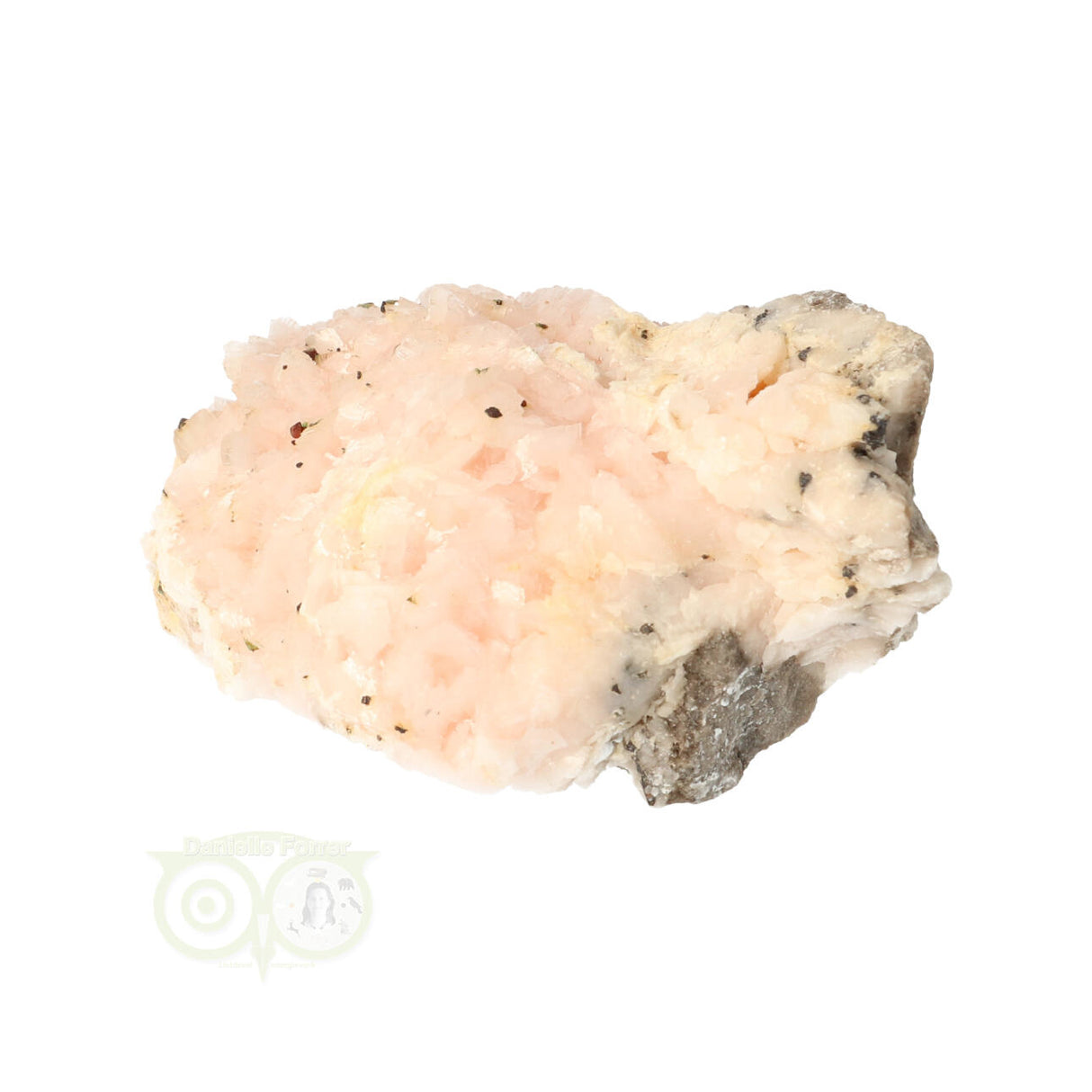 roze dolomiet chalcopyriet cluster nr 12 156 gram marokko