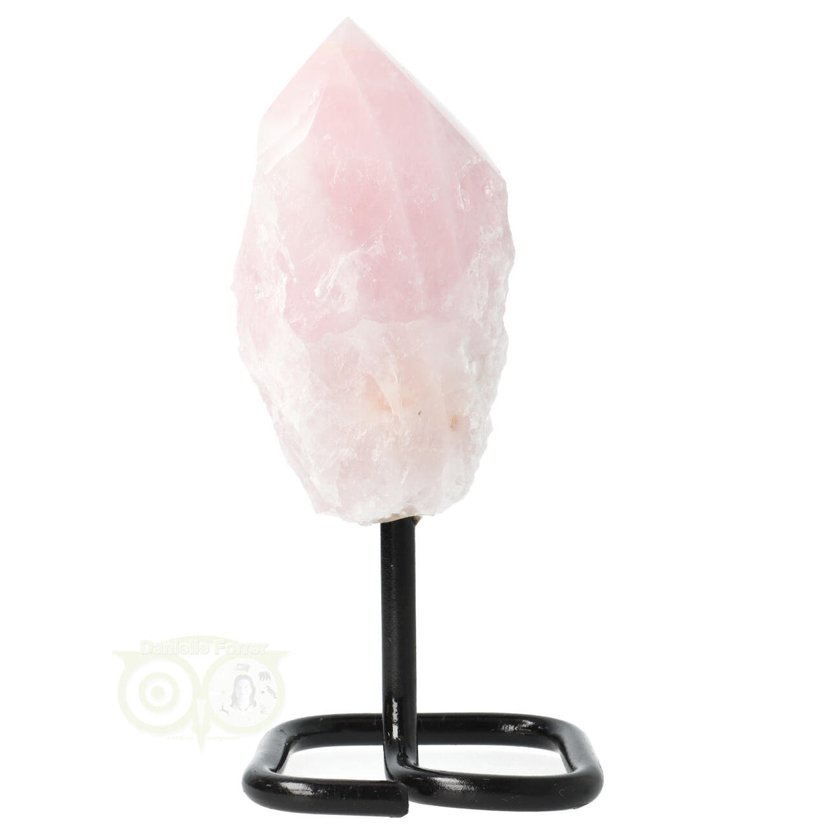 Rose Quartz Point on Stand No. 12