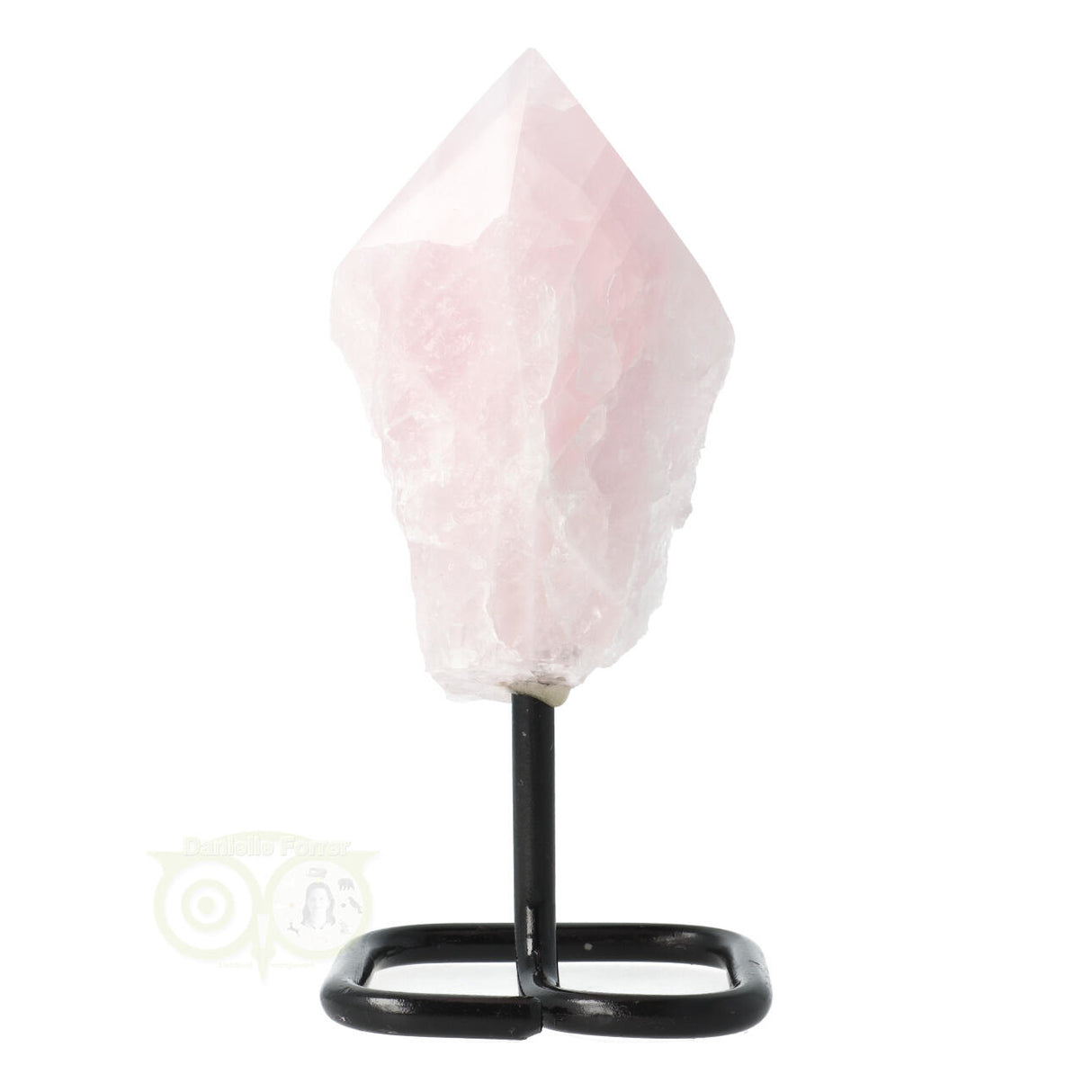 Rose Quartz Point on Stand No. 14
