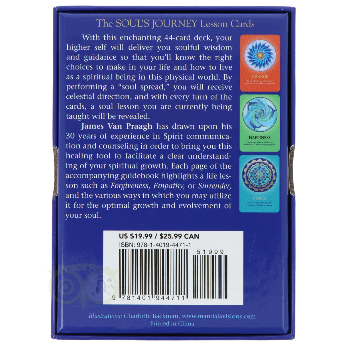 The Soul’s Journey Lesson Cards - James Van Praagh (Eng)