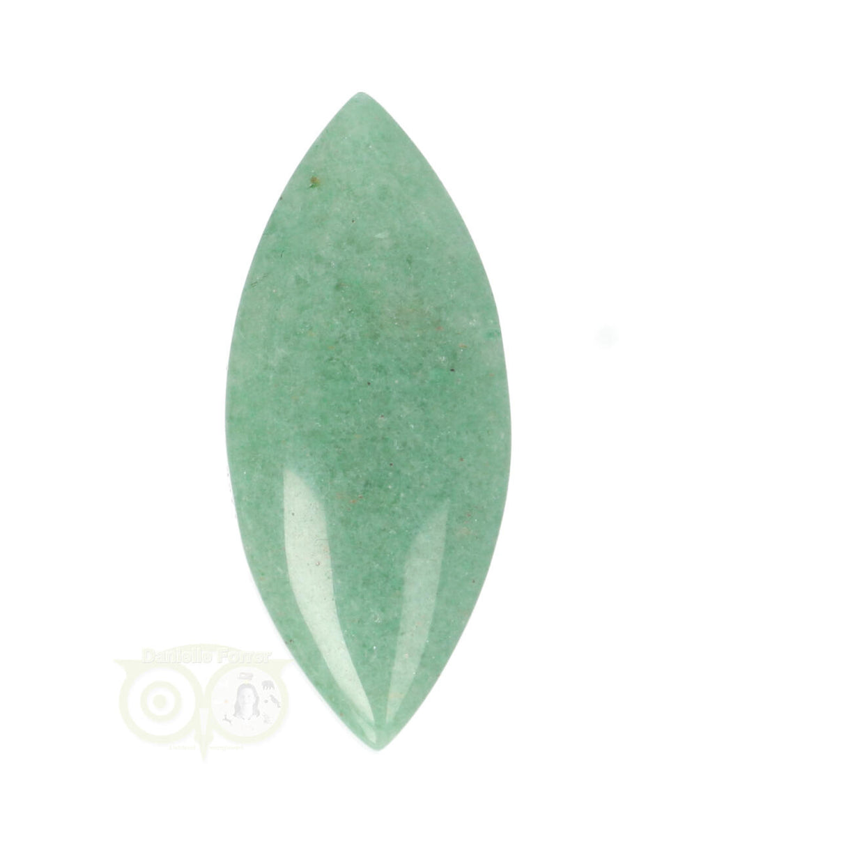 Groene Aventurijn ovaal hanger nr. 14 - 11 gram | Edelsteen sieraad