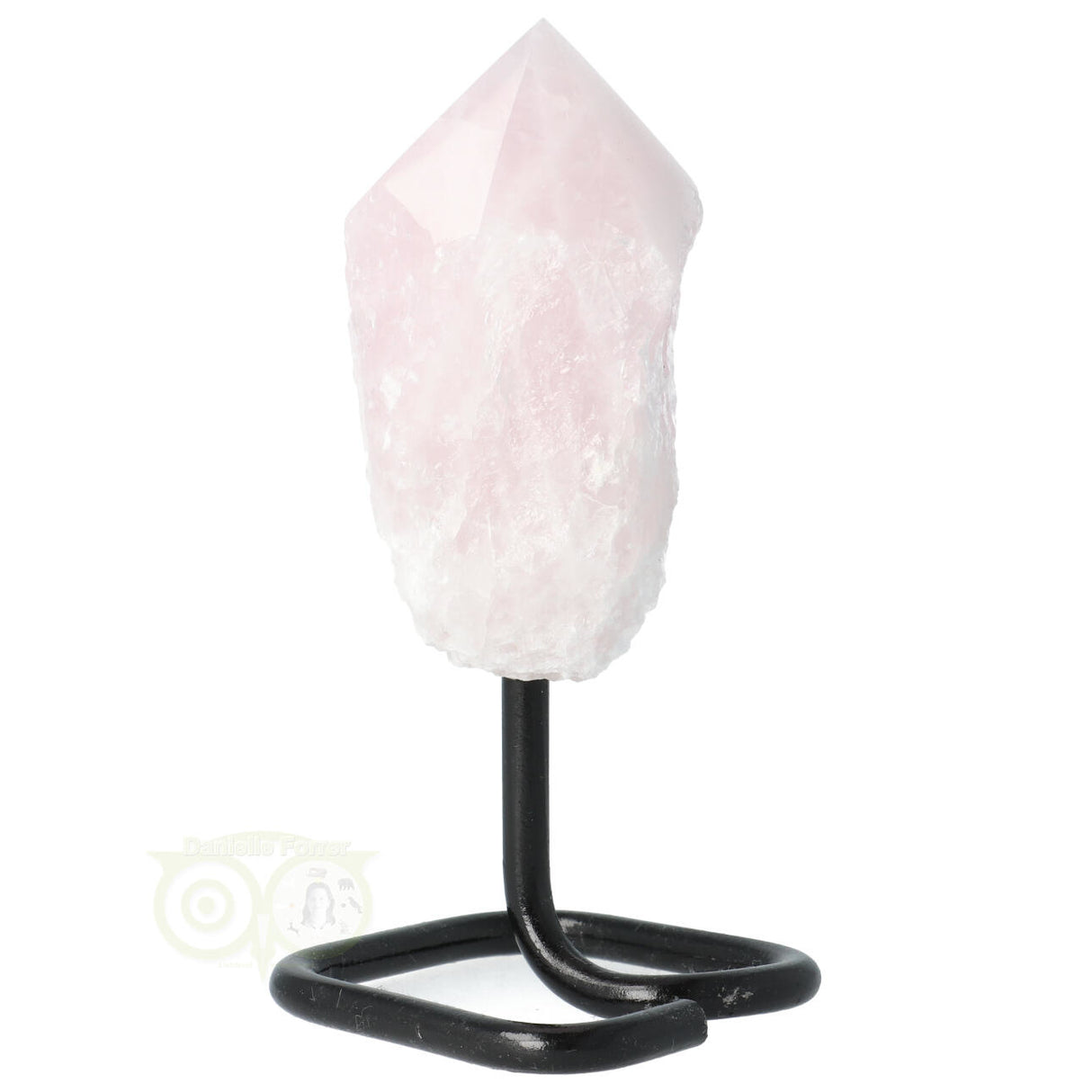 Rose Quartz Point on Stand No. 11