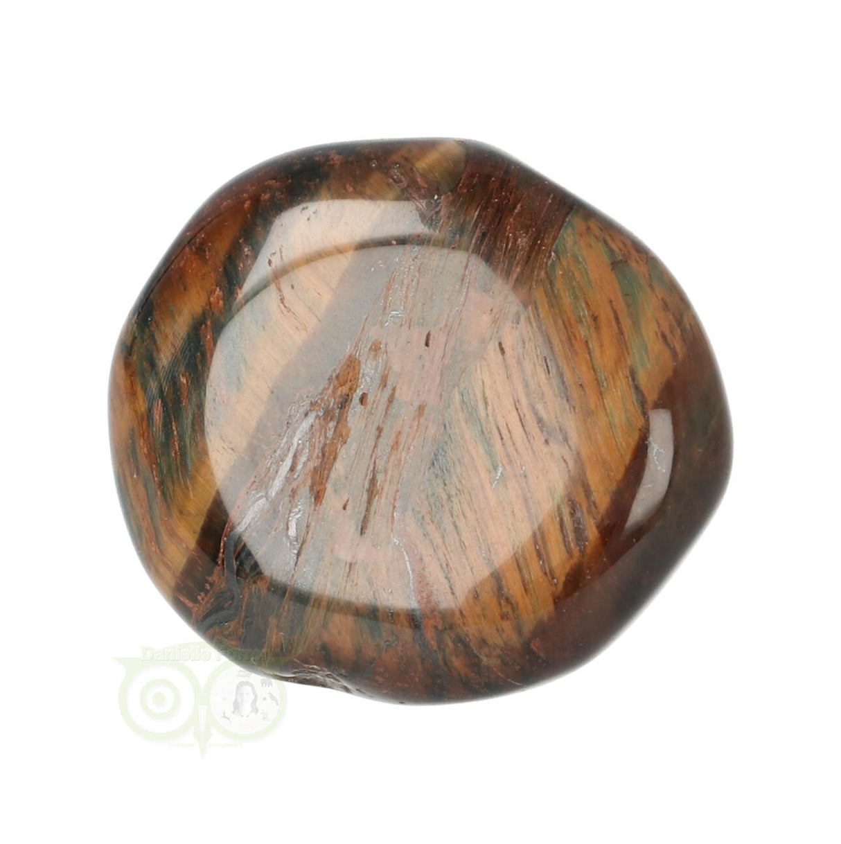 Tijgeroog oplegsteen nr. 43 - 27 gram | Edelsteen oplegsteen
