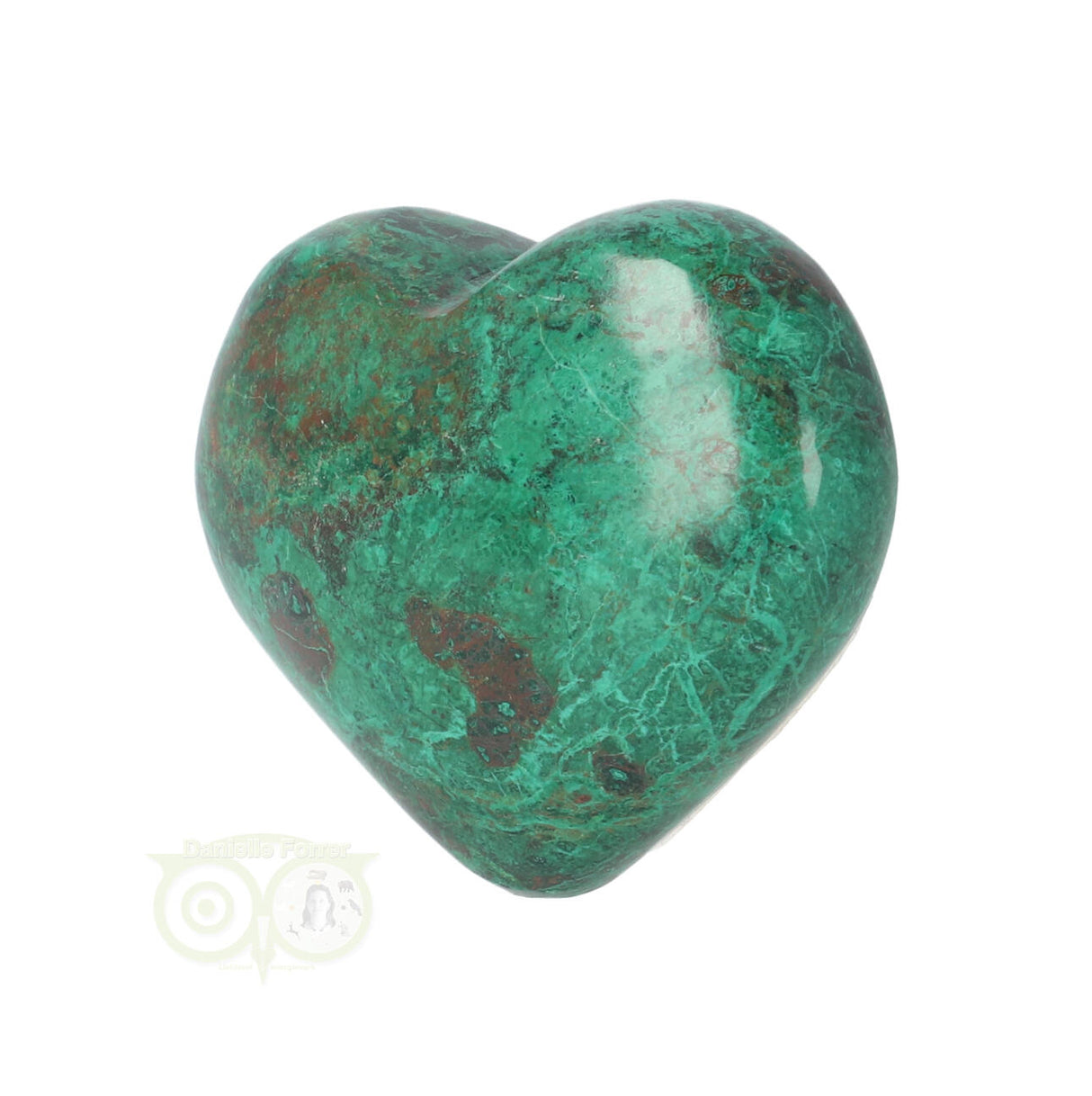 Chrysocolla Heart No. 14