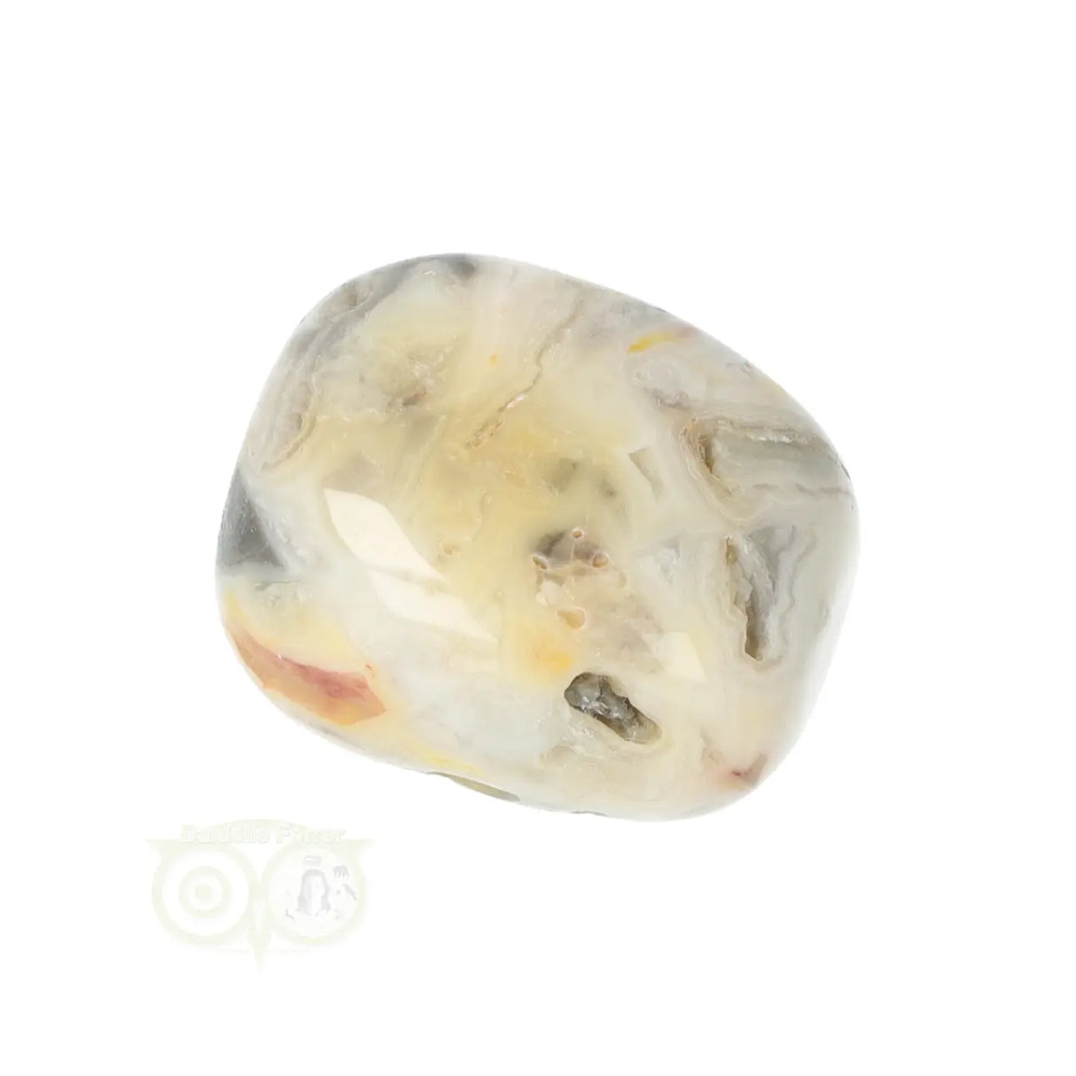 Crazy Lace Agaat trommelsteen nr. 37 - 17 gram | Edelsteen