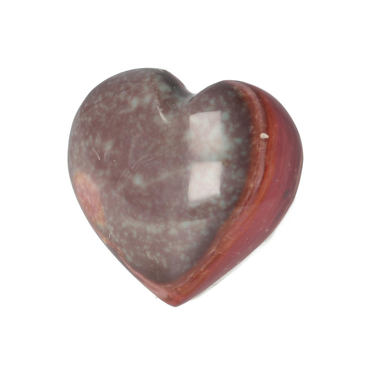 Polychrome Jasper heart ± 3 cm No. 18
