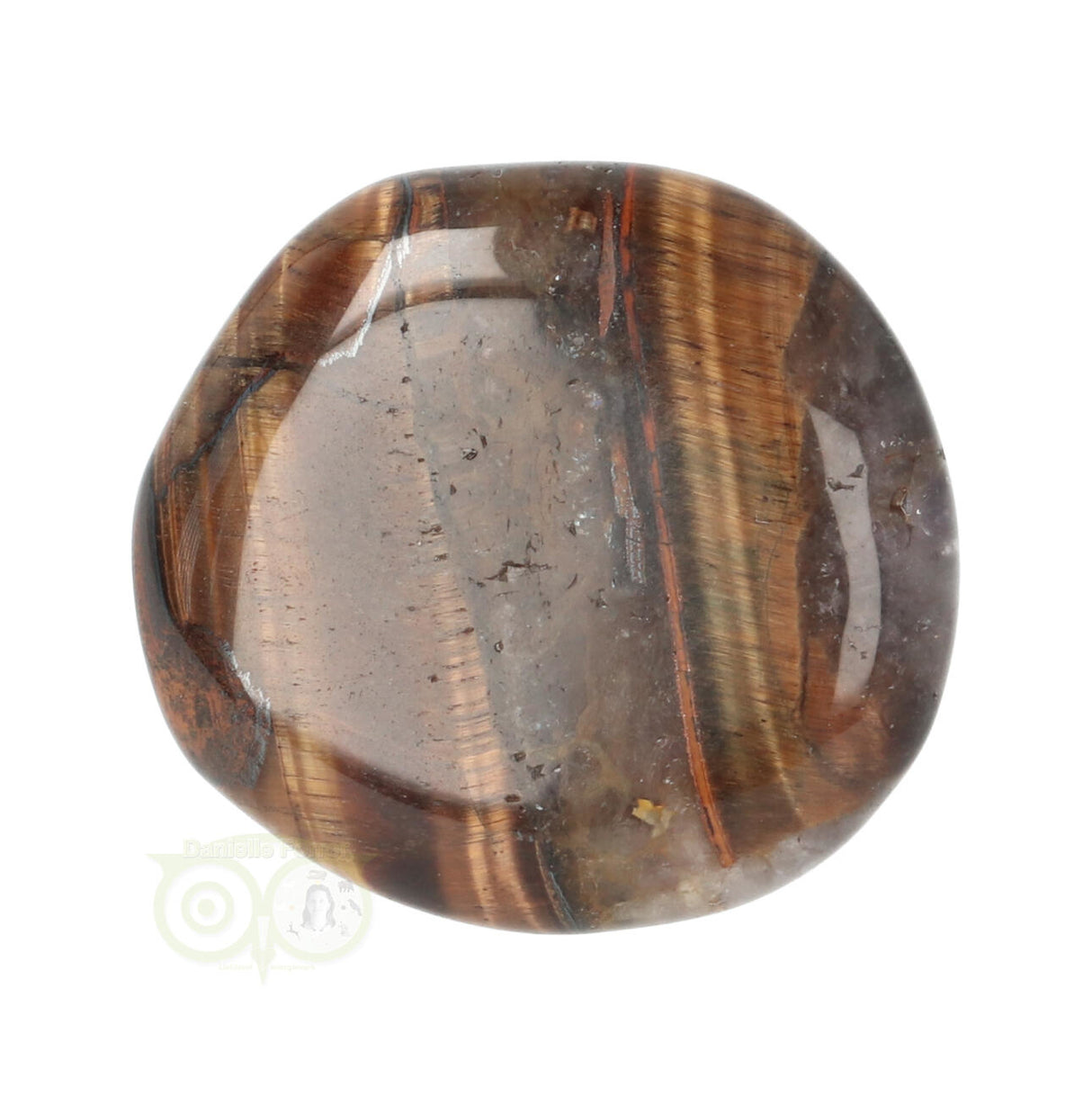 Tiger's eye inlay stone No. 42 - 29 grams | Gemstone inlay stone