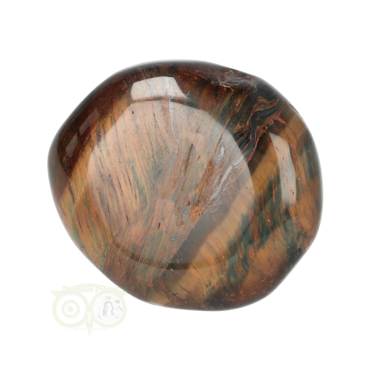 Tijgeroog oplegsteen nr. 43 - 27 gram | Edelsteen oplegsteen