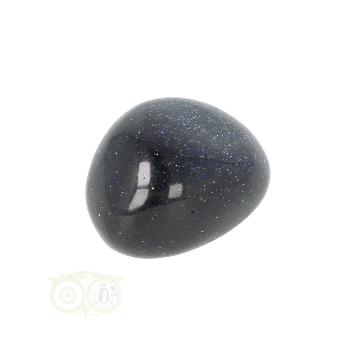 Goudsteen Blauw (Goldfluss) trommelsteen nr. 17 - 20 gram | Edelsteen