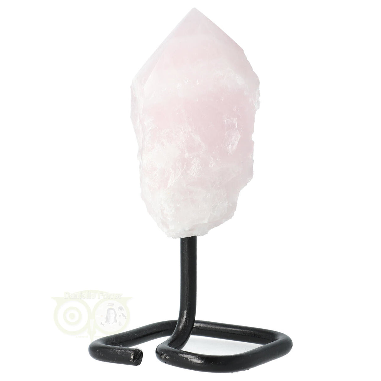 Rose Quartz Point on Stand No. 11