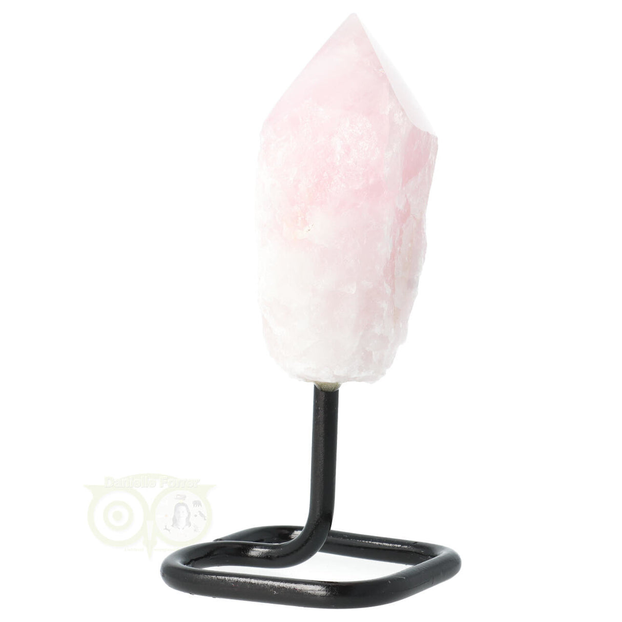 Rose Quartz Point on Stand No. 12
