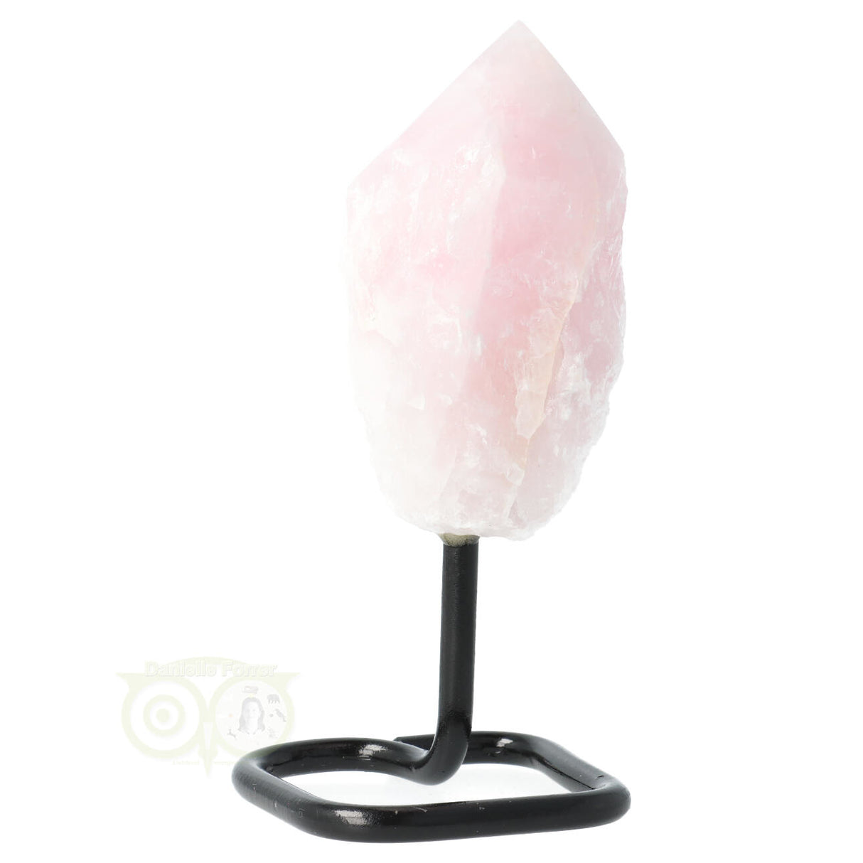 Rose Quartz Point on Stand No. 12