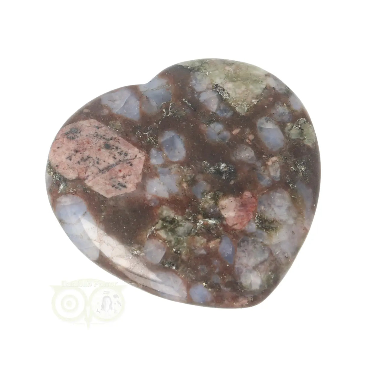 Vulkaniet 'Que Sera' hart worry stone nr. 15 - 15 gram | Edelsteen zorgensteen