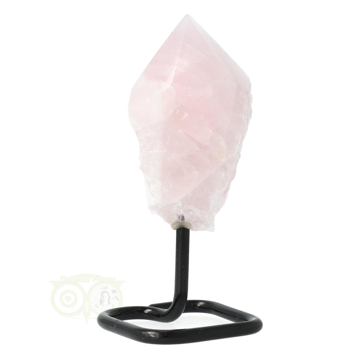Rose Quartz Point on Stand No. 14