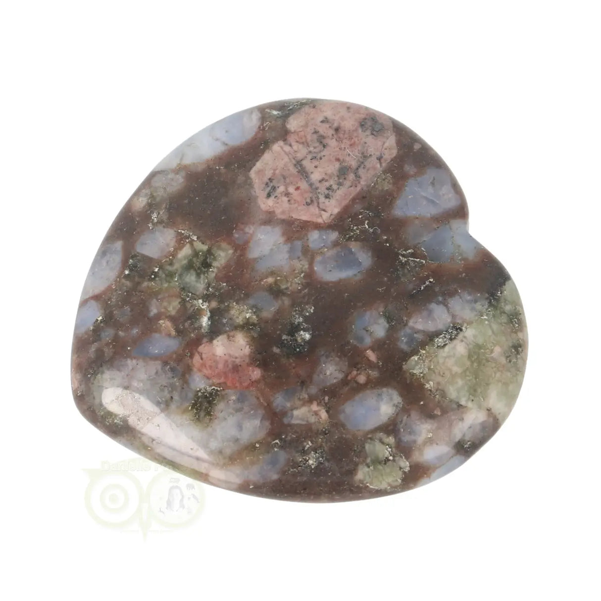 Vulkaniet 'Que Sera' hart worry stone nr. 15 - 15 gram | Edelsteen zorgensteen
