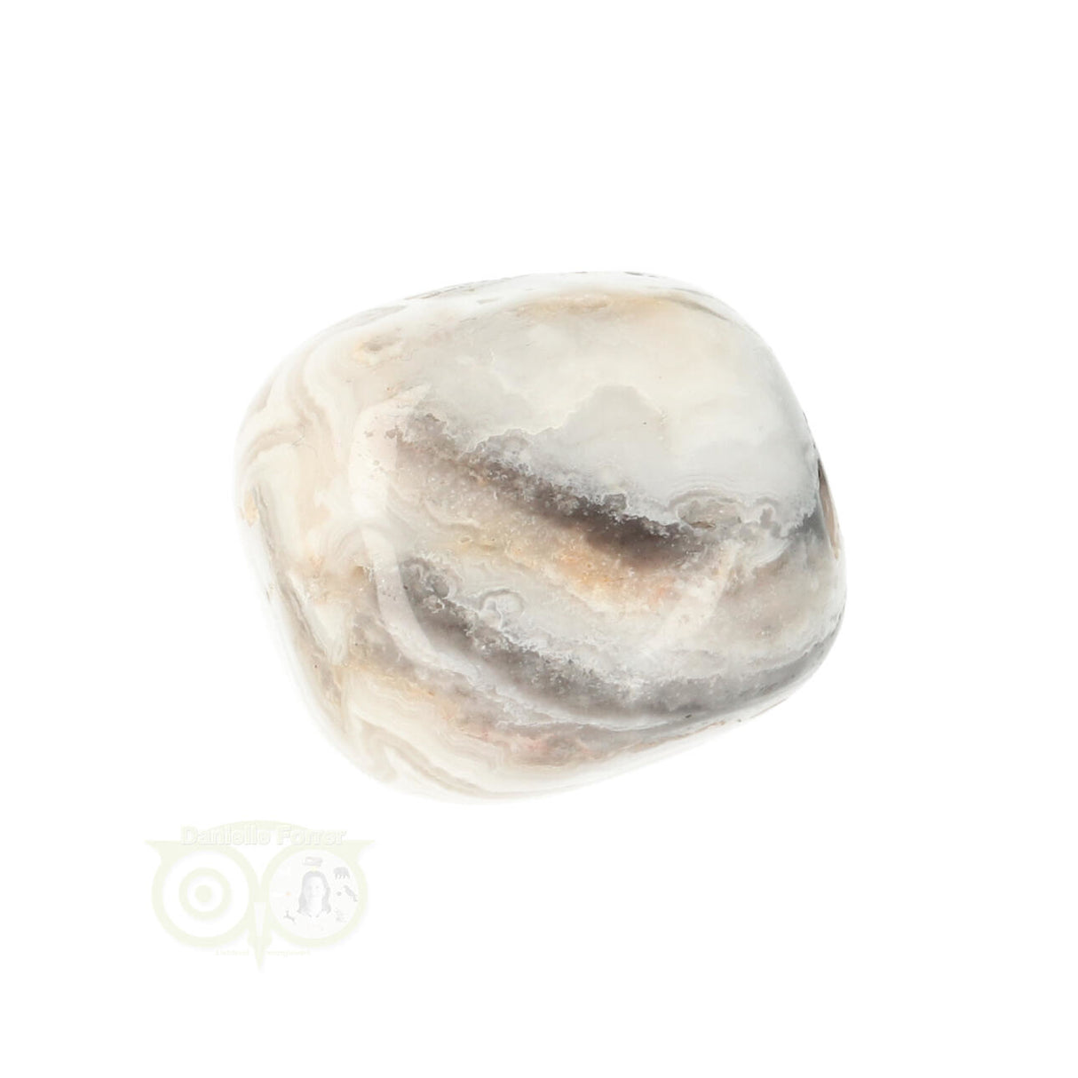 Crazy Lace Agaat trommelsteen nr. 29 - 19 gram | Edelsteen