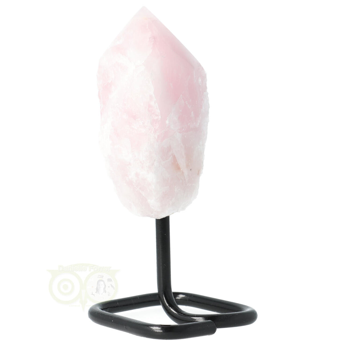 Rose Quartz Point on Stand No. 12