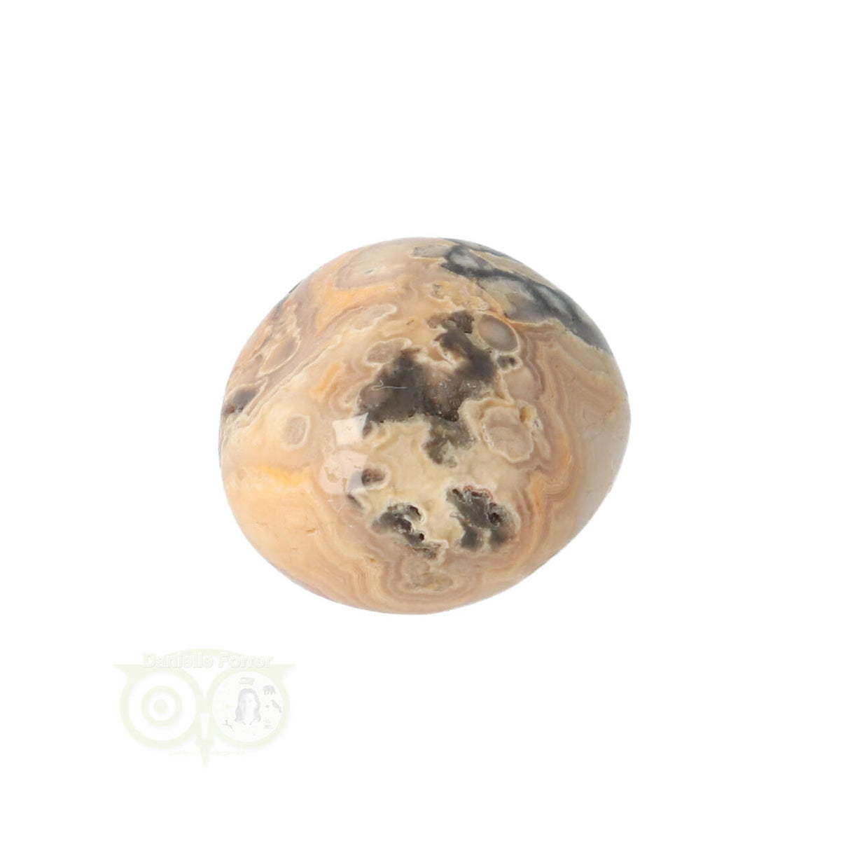 Crazy Lace Agaat trommelsteen nr. 8 - 17 gram | Edelsteen