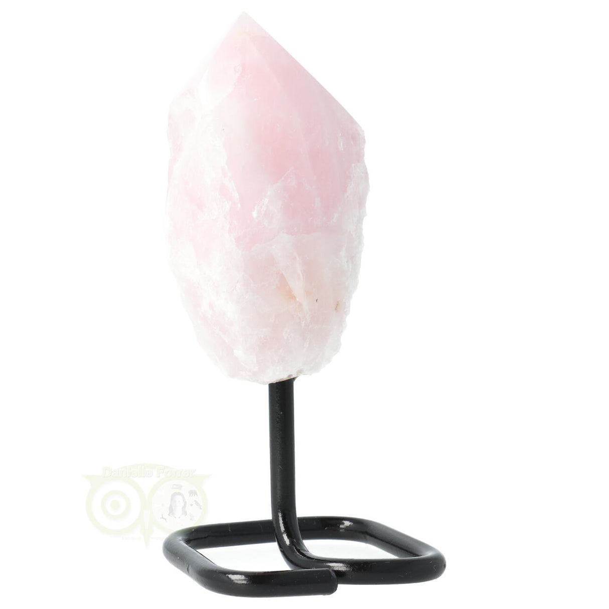 Rose Quartz Point on Stand No. 12