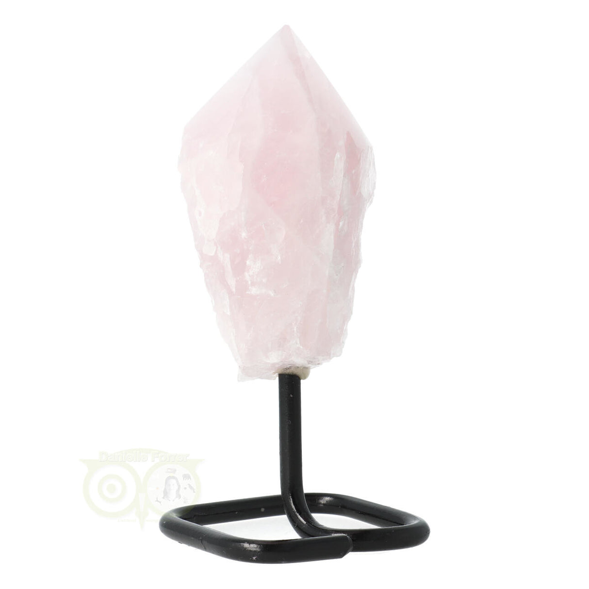 Rose Quartz Point on Stand No. 14