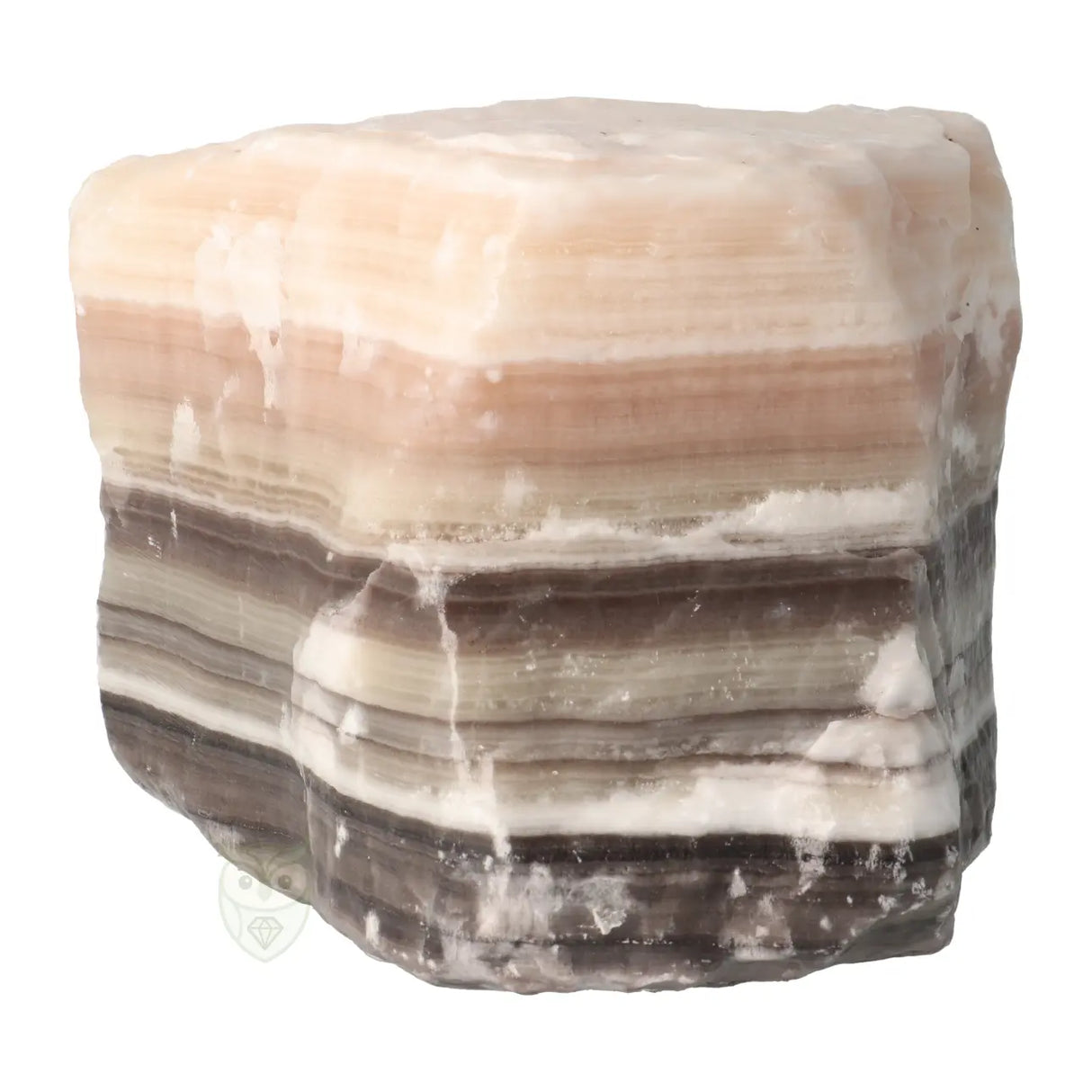 Zebra calcite rough chunk No. 4 - 3.08 kg