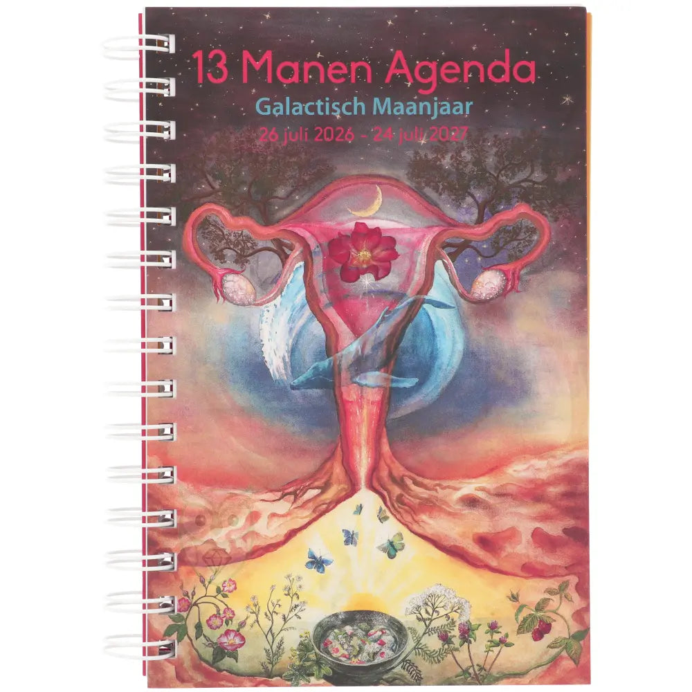 13 Manen agenda van de Natuurlijke Tijd 2026-2027 Nicole E. Zonderhuis spirituele agenda – Webshop Danielle Forrer