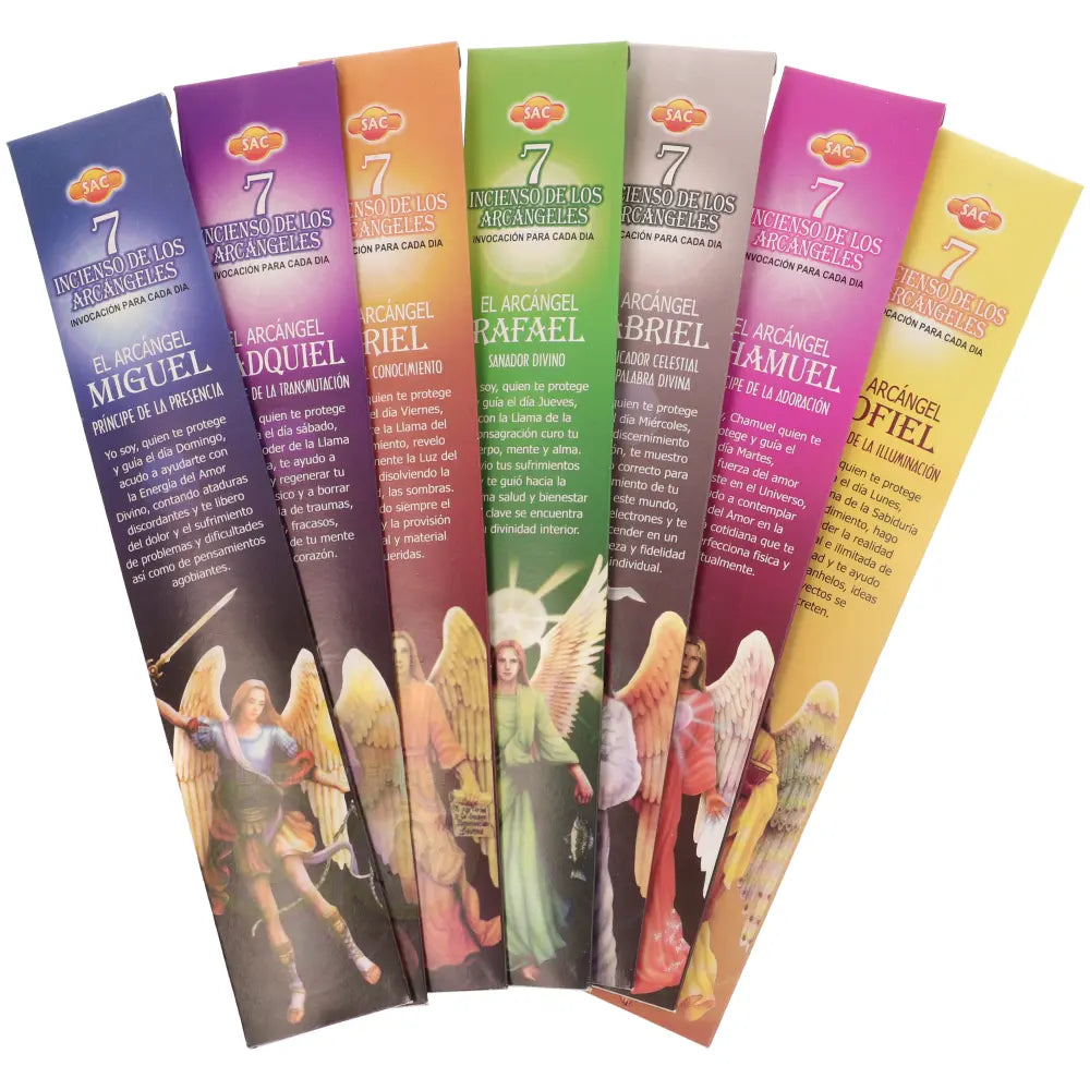 Räucherstäbchen „7 Erzengel“ (7 x 5 Stück)