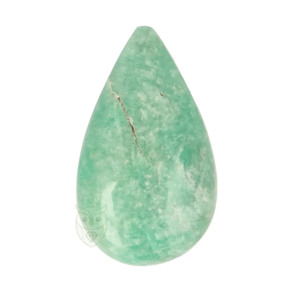 Amazoniet druppel hanger nr. 18 - 13 gram | Edelsteen sieraad