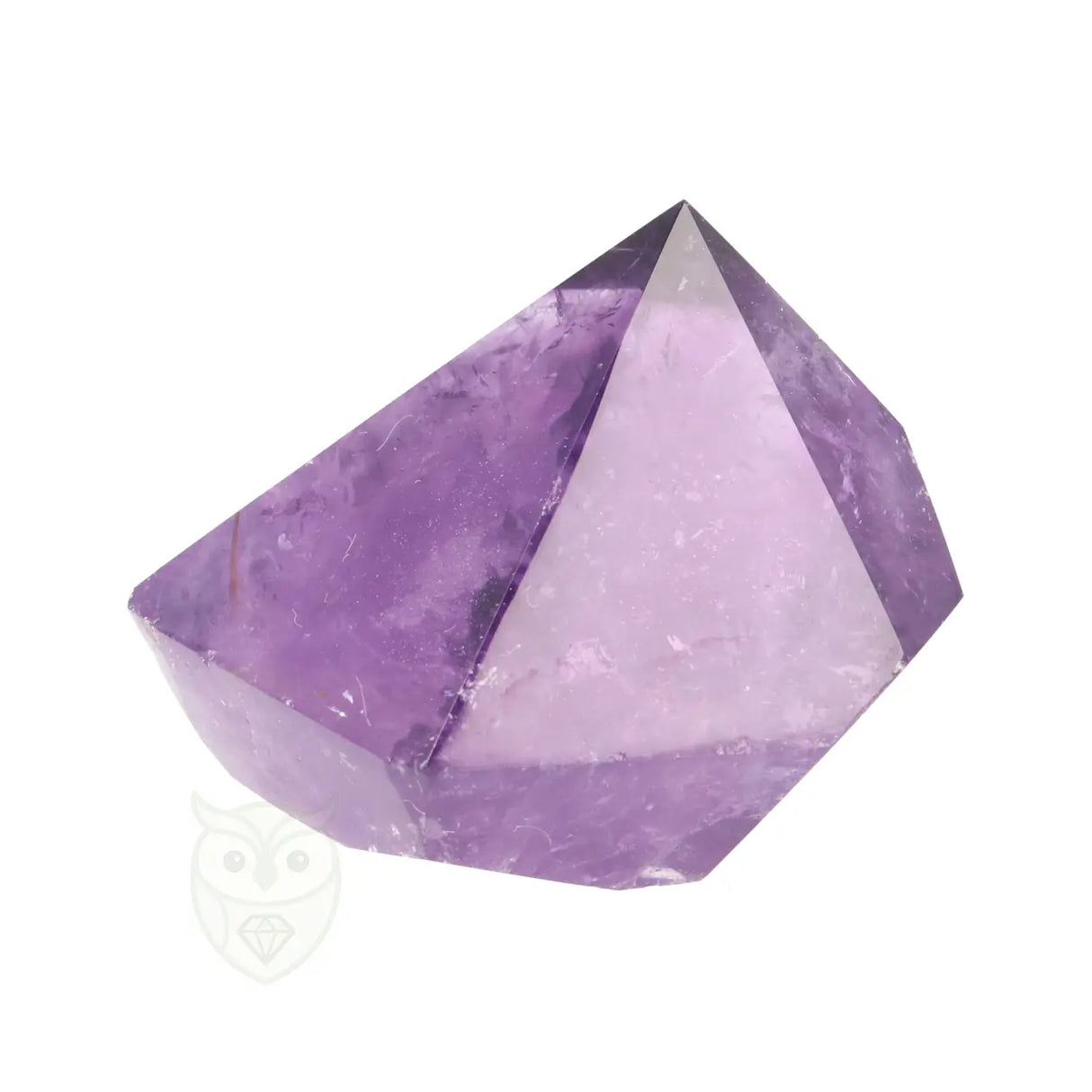 Amethist geslepen punt nr. 18 - 51 gram | Edelsteen punt