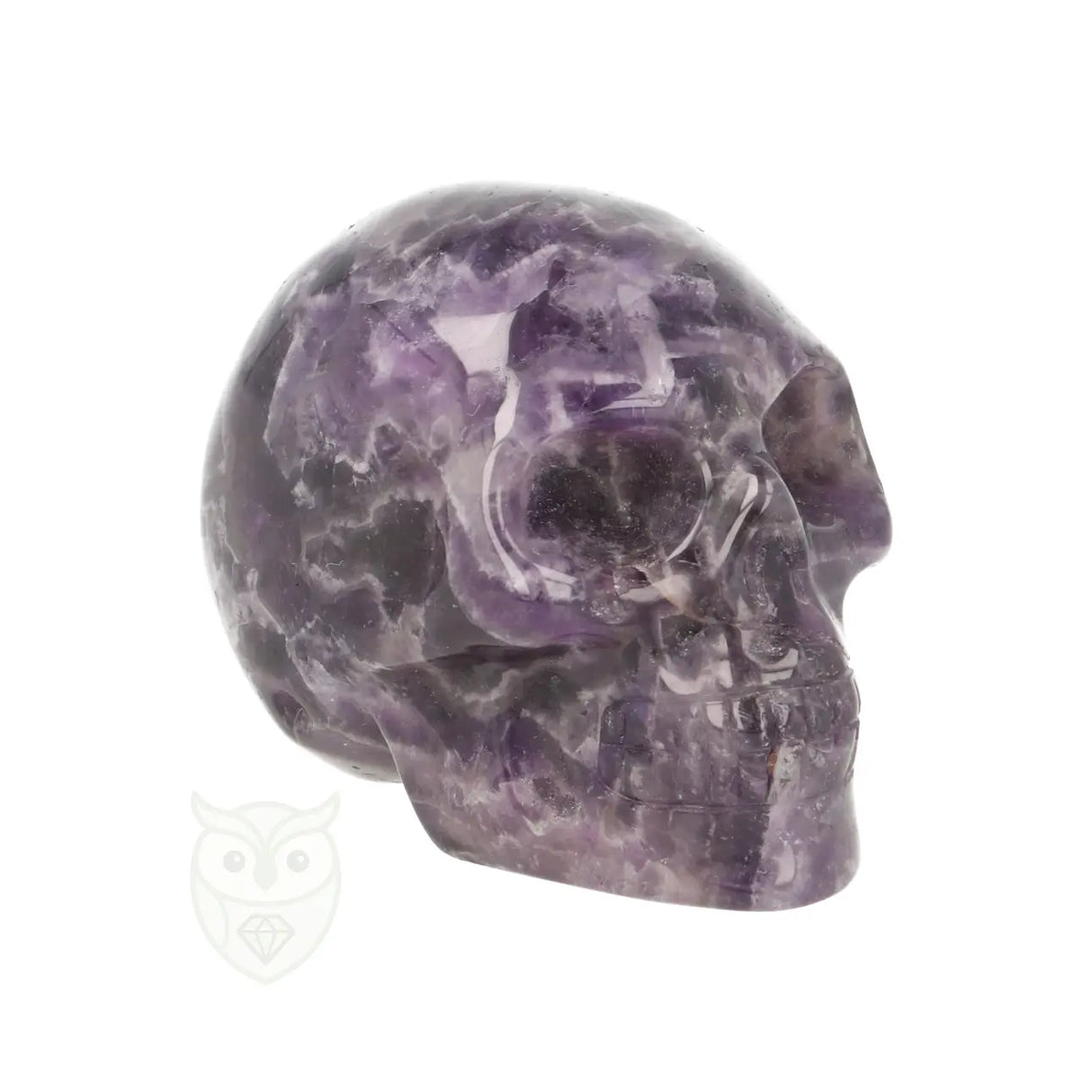 Amethist schedel nr. 29 - 96 gram | Edelsteen skull