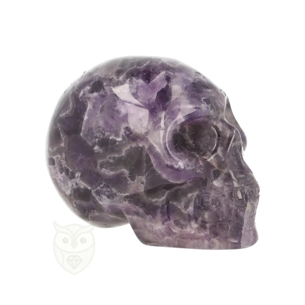 Amethist schedel nr. 29 - 96 gram | Edelsteen skull