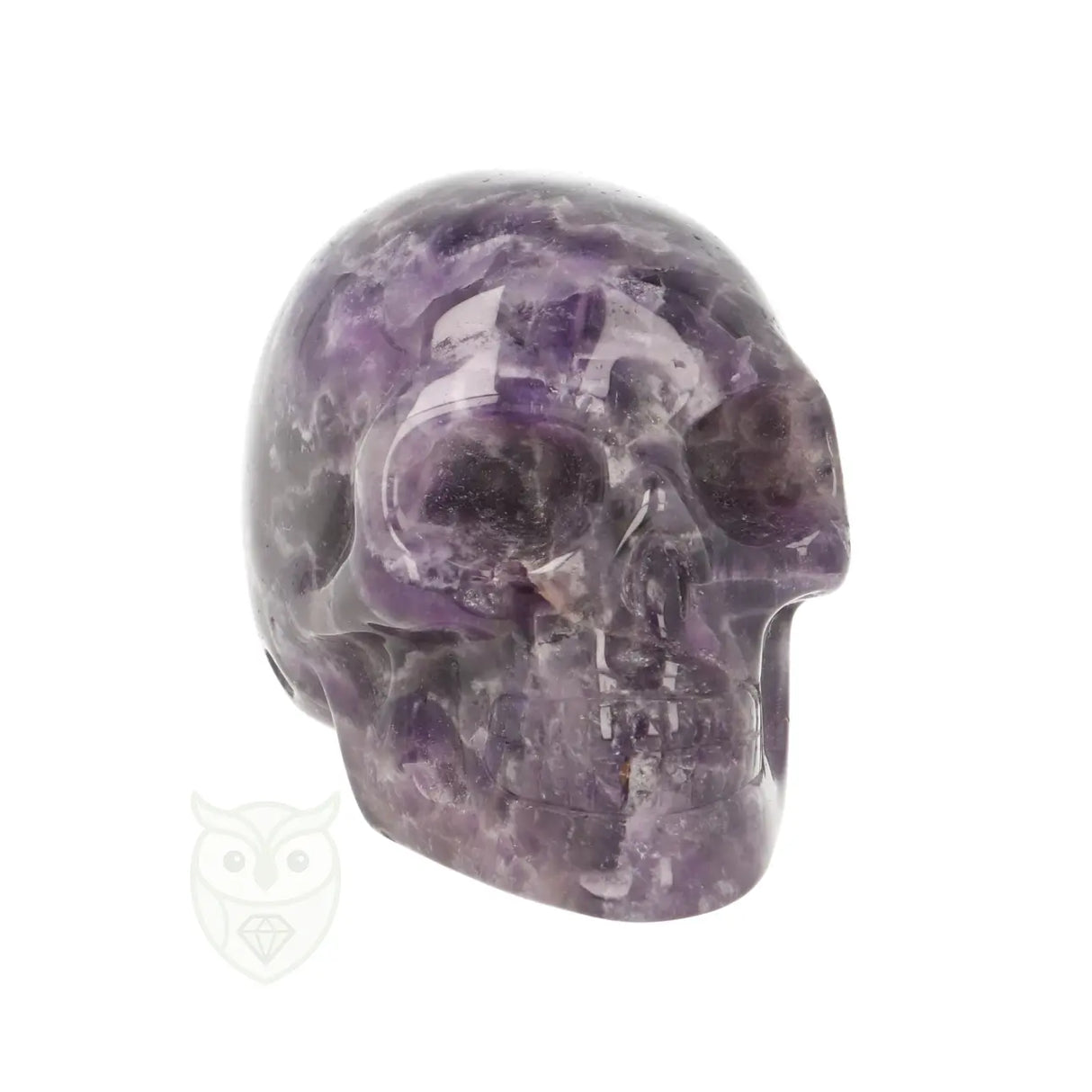 Amethist schedel nr. 29 - 96 gram | Edelsteen skull