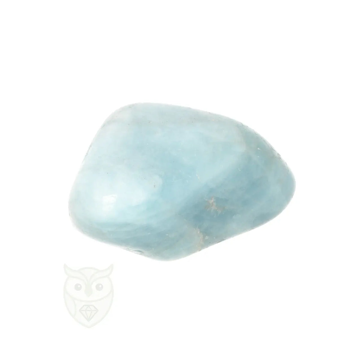 Aquamarijn ( Beryl ) knuffelsteen nr. 98 - 24 gram | Edelsteen