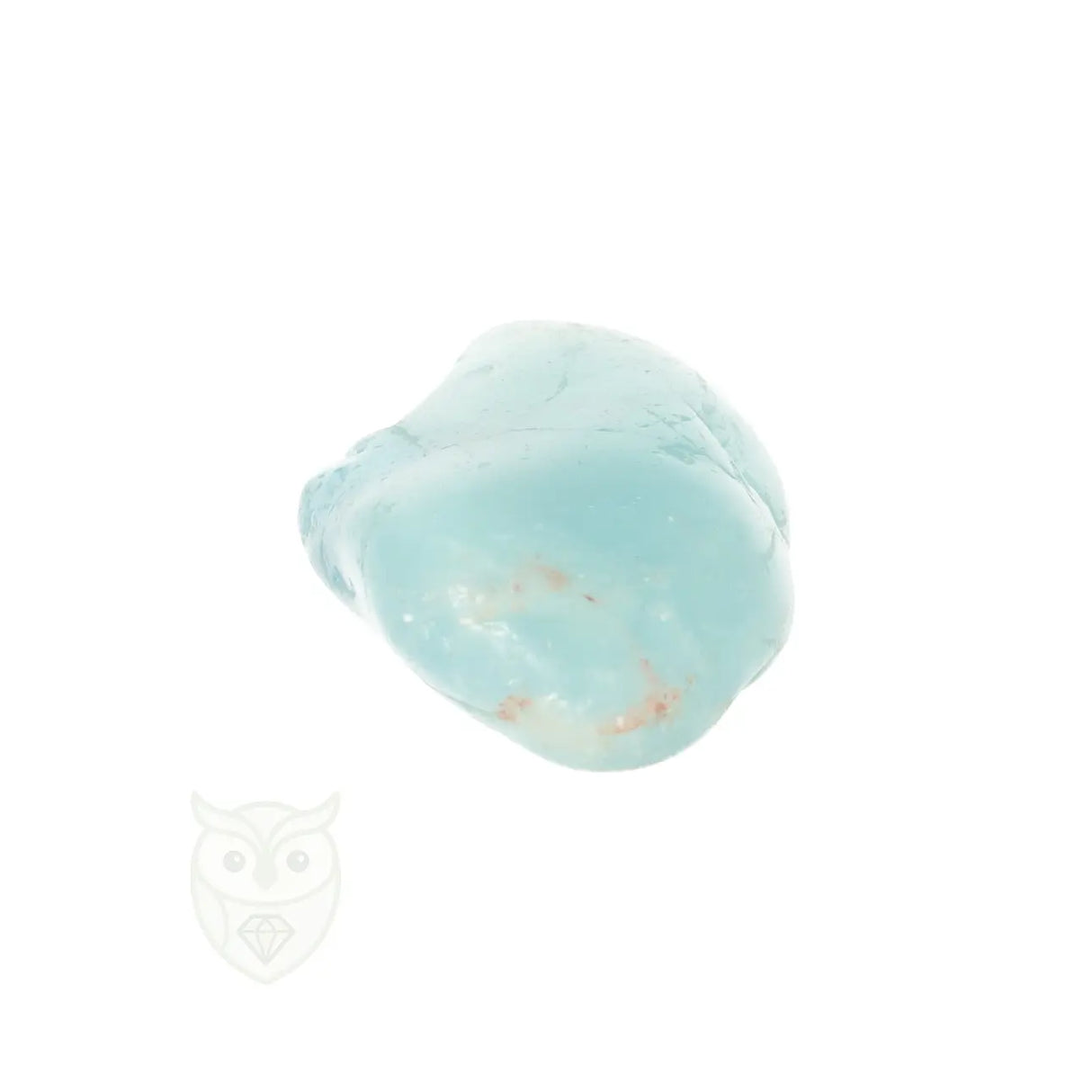 Aquamarijn ( Beryl ) knuffelsteen nr. 99 - 17 gram | Edelsteen