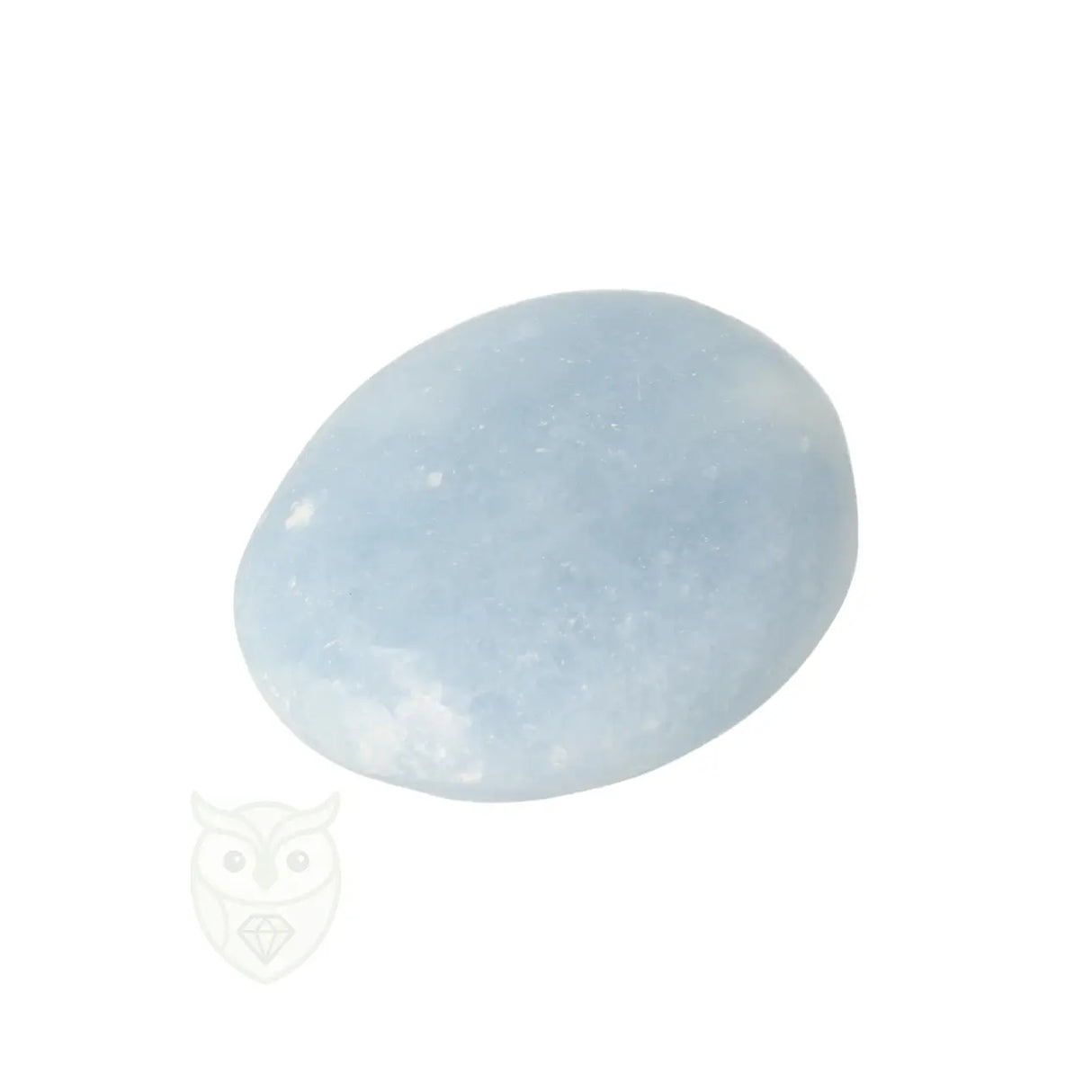 Blauwe Calciet handsteen nr. 58 - 49 gram - Madagaskar | Edelsteen