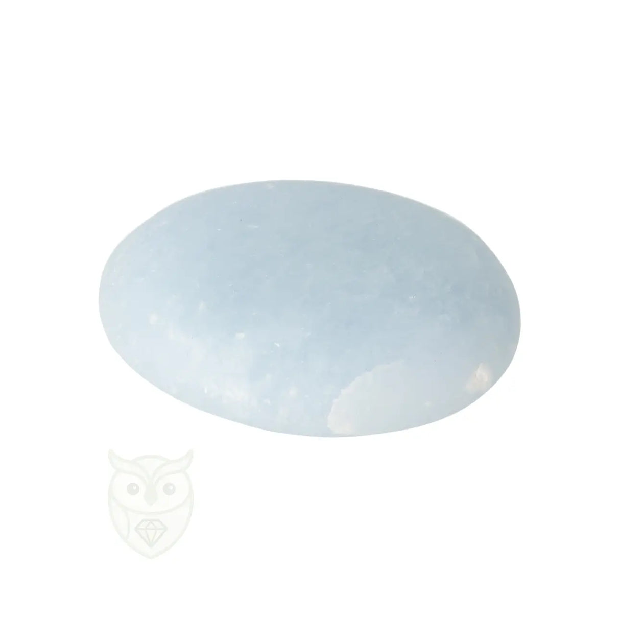 Blauwe Calciet handsteen nr. 60 | Edelstenen blauwe calciet kopen