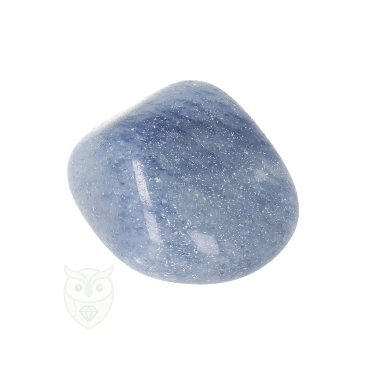 Blauwe kwarts trommelsteen Nr 26