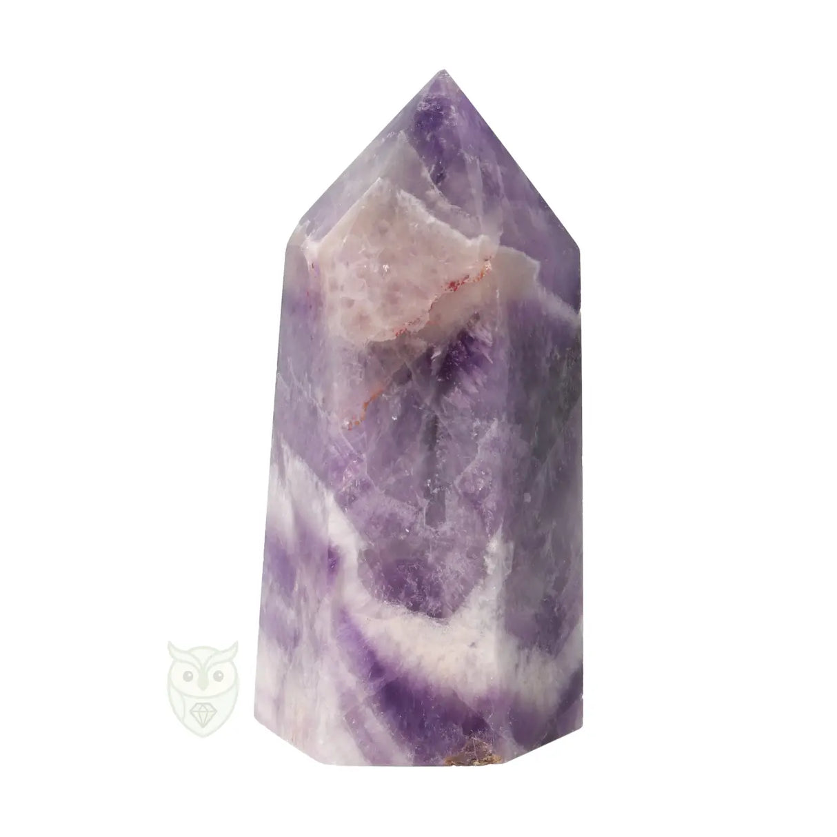 Chevron amethist punt nr. 10 - 138 gram | Edelsteen punt