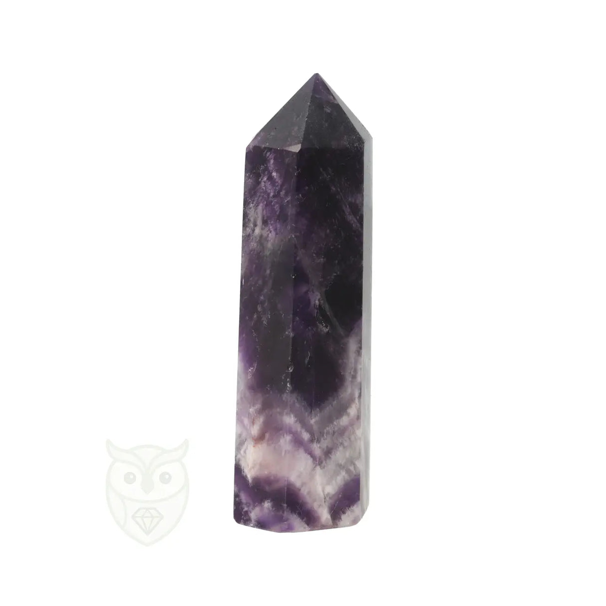 Chevron amethist punt nr. 11 - 87 gram | Edelsteen punt