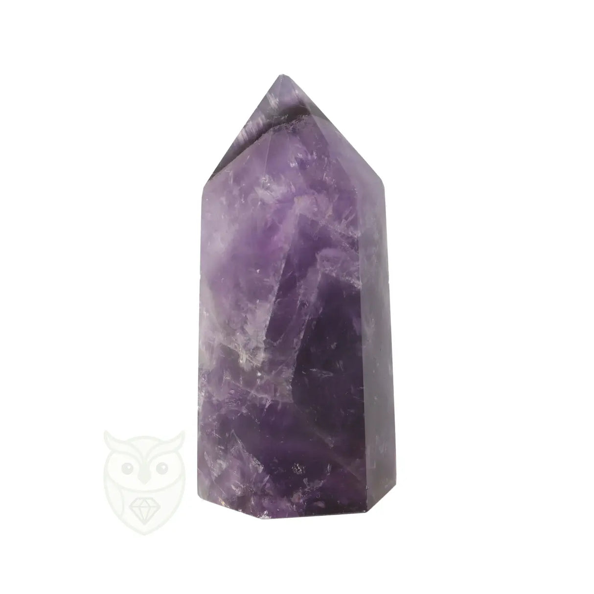 Chevron amethist punt nr. 12 - 86 gram | Edelsteen punt