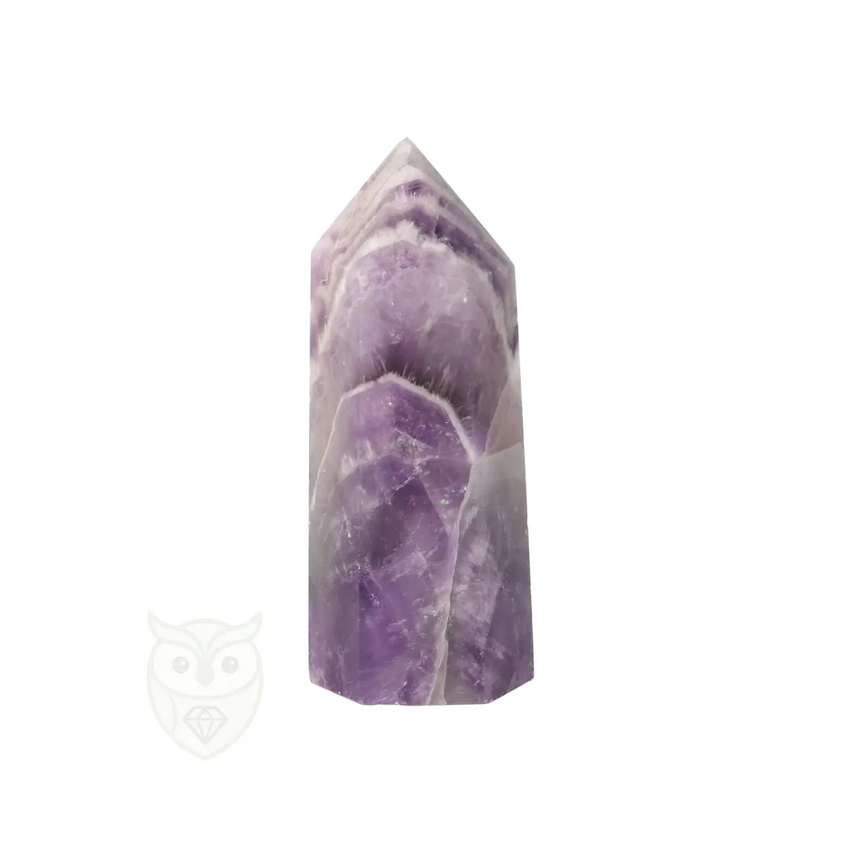 Chevron amethist punt nr. 15 - 69 gram | Edelsteen punt