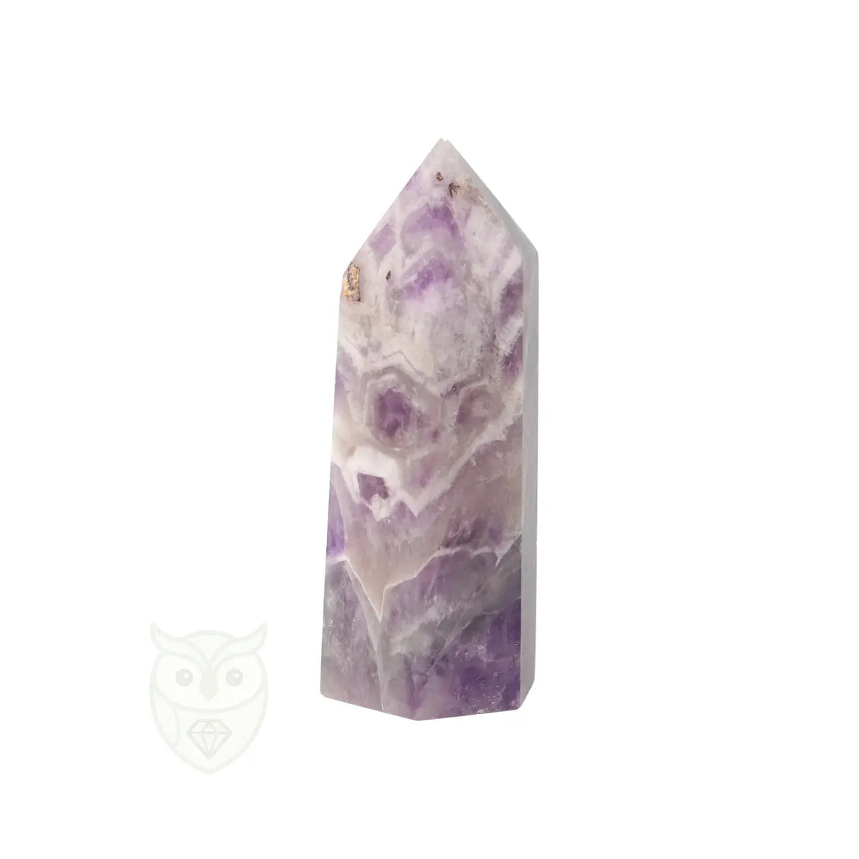 Chevron amethist punt nr. 15 - 69 gram | Edelsteen punt