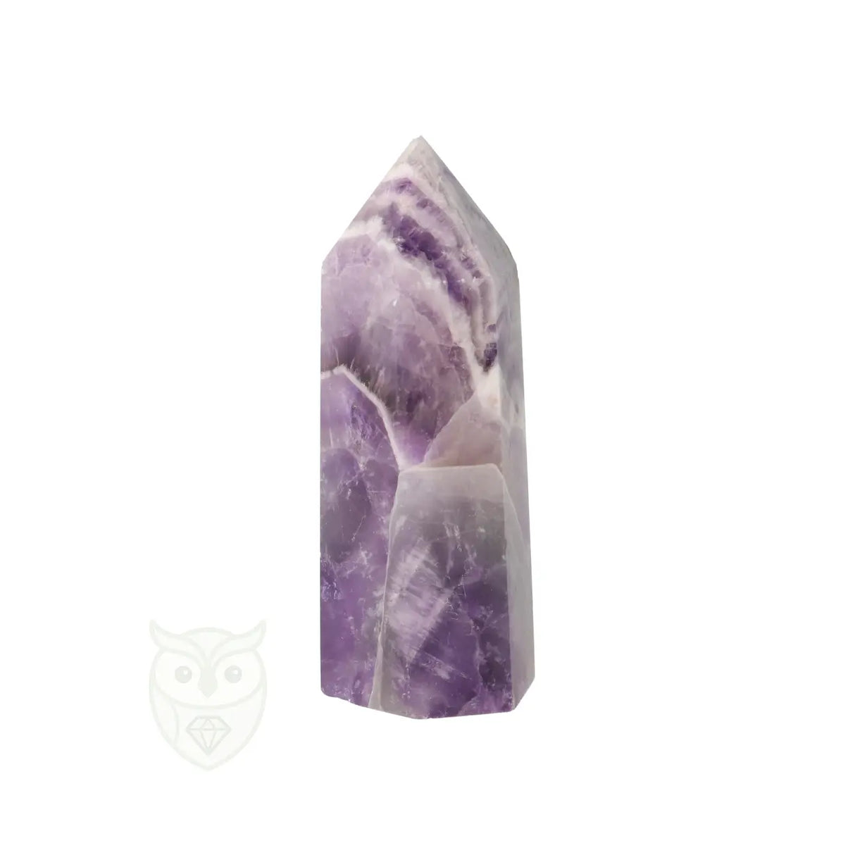 Chevron amethist punt nr. 15 - 69 gram | Edelsteen punt