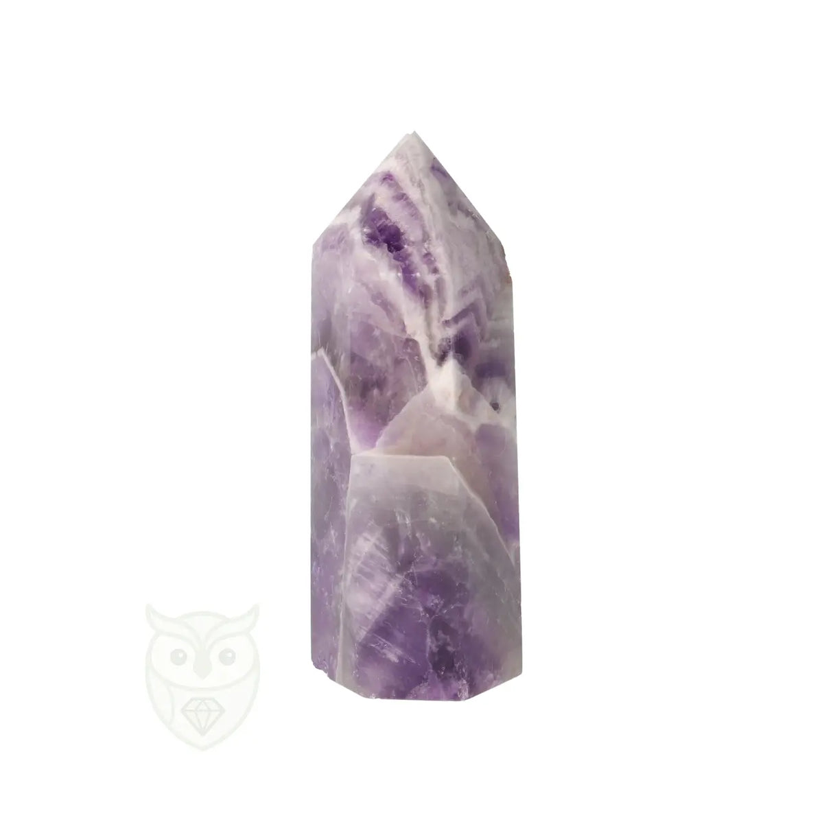 Chevron amethist punt nr. 15 - 69 gram | Edelsteen punt