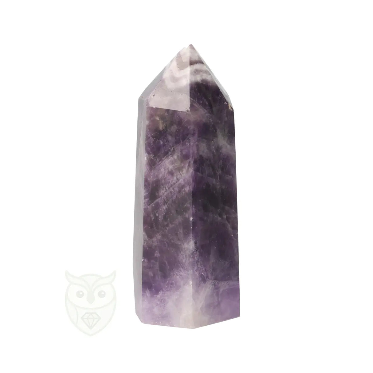 Chevron amethist punt nr. 5 - 86 gram | Edelsteen punt